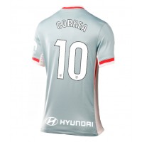 Camiseta Atletico Madrid Angel Correa #10 Visitante Equipación para mujer 2024-25 manga corta